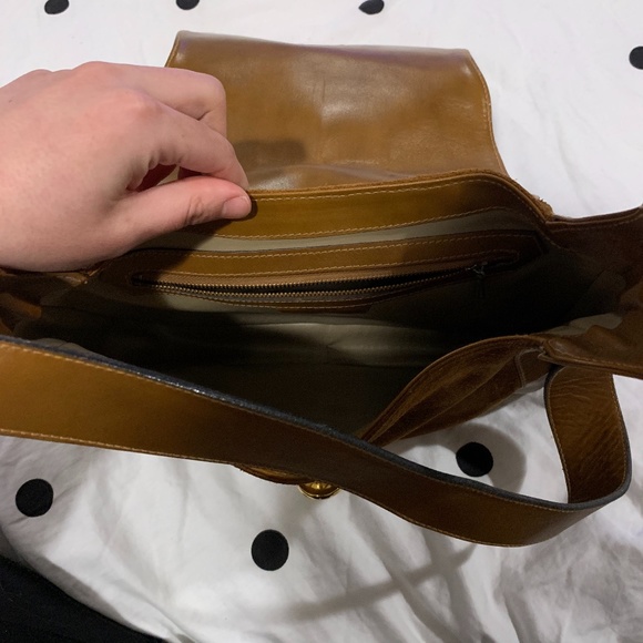 Saks Fifth Avenue | 100% Leather/Suede Bag - Picture 6 of 8